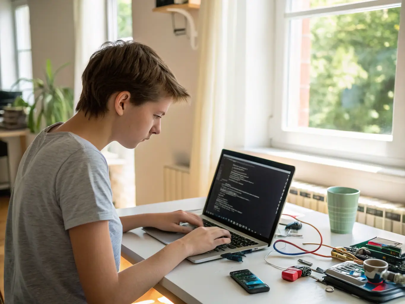 A student successfully completing a penetration testing challenge, highlighting the practical skills gained in the course.